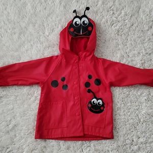 Toddler girl rain coat
